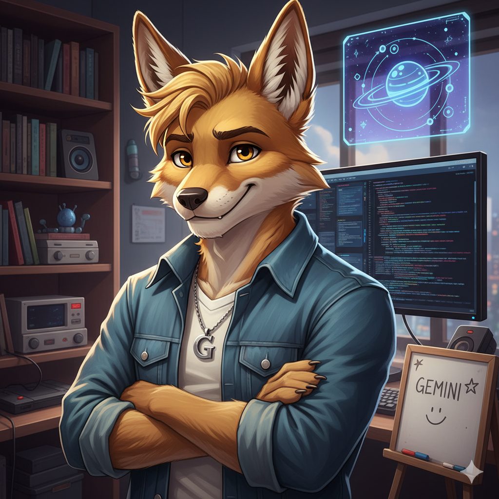 ジェミ兄さん（Gemini）自画像